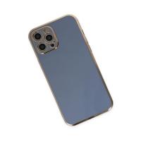 Newface iPhone 12 Pro Max Kılıf Volet Silikon - Mavi