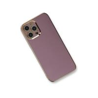 Newface iPhone 12 Pro Max Kılıf Volet Silikon - Mor