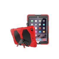 Newface iPad 5 Air 9.7 Kılıf Griffin Tablet Kapak - Kırmızı