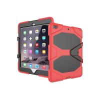 Newface iPad 5 Air 9.7 Kılıf Griffin Tablet Kapak - Kırmızı