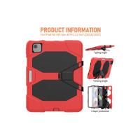 Newface iPad Pro 11 (2020) Kılıf Griffin Tablet Kapak - Kırmızı