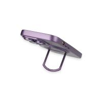 Newface iPhone 13 Pro Kılıf Lukka Magneticsafe Kapak - Derin Mor