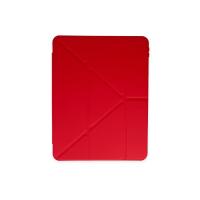 Newface iPad 10.2 (8.nesil) Kılıf Kalemlikli Mars Tablet Kılıfı - Kırmızı