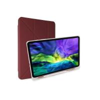 Newface iPad 10.2 (8.nesil) Kılıf Kalemlikli Mars Tablet Kılıfı - Mor