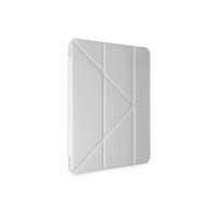 Newface iPad 9.7 (2018) Kılıf Kalemlikli Mars Tablet Kılıfı - Gri