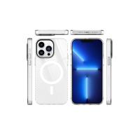 Newface iPhone 13 Pro Max Kılıf Beta Magneticsafe Silikon - Şeffaf