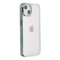 Newface iPhone 14 Plus Kılıf Element Silikon - Yeşil