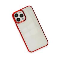 Newface iPhone 14 Pro Max Kılıf Element Silikon - Kırmızı