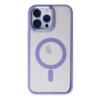 Newface iPhone 14 Pro Max Kılıf Room Magneticsafe Silikon - Lila