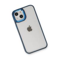 Newface iPhone 14 Plus Kılıf Dora Kapak - Mavi