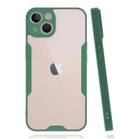 Newface iPhone 14 Plus Kılıf Platin Silikon - Yeşil