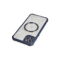 Newface iPhone 11 Pro Kılıf Prag Magneticsafe Kapak - Lacivert