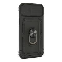 Newface iPhone 14 Plus Kılıf Pars Lens Yüzüklü Silikon - Siyah