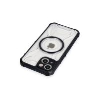 Newface iPhone 14 Kılıf Prag Magneticsafe Kapak - Siyah