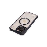 Newface iPhone 14 Pro Kılıf Prag Magneticsafe Kapak - Siyah