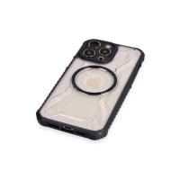 Newface iPhone 14 Pro Kılıf Prag Magneticsafe Kapak - Siyah