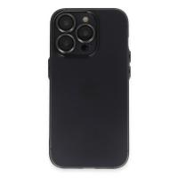 Newface iPhone 14 Pro Kılıf Luko Lens Silikon - Siyah
