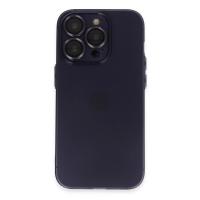 Newface iPhone 14 Pro Max Kılıf Luko Lens Silikon - Derin Mor