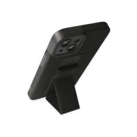 Newface iPhone 14 Plus Kılıf Mega Standlı Silikon - Siyah