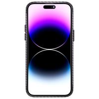 Newface iPhone 13 Pro Kılıf Mekanik Magsafe Kapak - Derin Mor