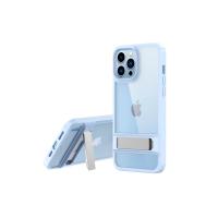 Newface iPhone 13 Pro Max Kılıf Rolet Stand Kapak - Sierra Blue