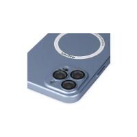Newface iPhone 12 Pro Kılıf Jack Magneticsafe Lens Silikon - Sierra Blue