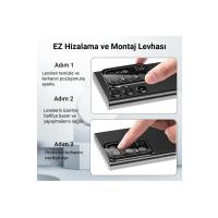 Newface iPhone 12 Pro Max Valdez Metal Kamera Lens - Mavi