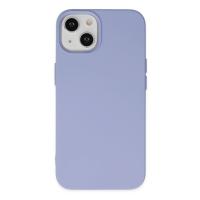 Newface iPhone 14 Plus Kılıf Nano içi Kadife Silikon - Lila