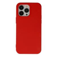 Newface iPhone 14 Pro Kılıf Nano içi Kadife Silikon - Kırmızı