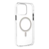 Newface iPhone 14 Pro Max Kılıf Tron Şeffaf Magsafe Kapak - Şeffaf