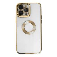 Newface iPhone 14 Pro Kılıf Slot Silikon - Gold