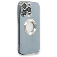 Newface iPhone 14 Pro Max Kılıf Store Silikon - Sierra Blue