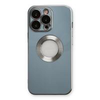 Newface iPhone 14 Pro Max Kılıf Store Silikon - Sierra Blue