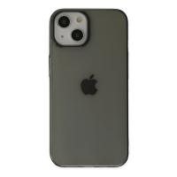 Newface iPhone 14 Plus Kılıf Pc Sert Şeffaf Kapak - Siyah