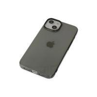 Newface iPhone 14 Plus Kılıf Pc Sert Şeffaf Kapak - Siyah