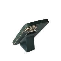 Newface iPhone 14 Plus Kılıf Coco Deri Standlı Kapak - Yeşil