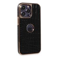 Newface iPhone 14 Pro Max Kılıf Snake Kapak - Siyah