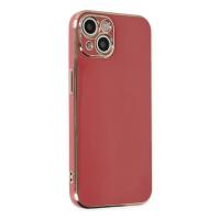 Newface iPhone 14 Plus Kılıf Volet Silikon - Kırmızı