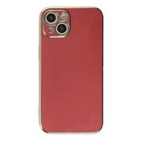 Newface iPhone 14 Plus Kılıf Volet Silikon - Kırmızı