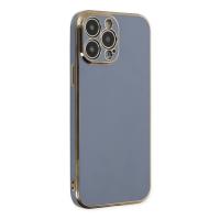 Newface iPhone 14 Pro Max Kılıf Volet Silikon - Mavi