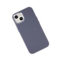 Newface iPhone 14 Plus Kılıf Asya Deri Silikon - Mor