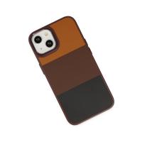 Newface iPhone 14 Plus Kılıf King Kapak - Bordo-Siyah