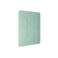 Newface iPad Pro 12.9 (2021) Kılıf Kalemlikli Mars Tablet Kılıfı - Açık Yeşil