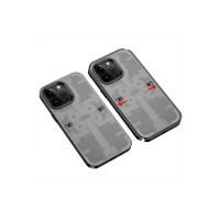 Newface iPhone 14 Pro Max Kılıf Mekanik Bumper Kapak - Siyah