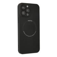Newface iPhone 14 Pro Kılıf Jack Magneticsafe Lens Silikon - Siyah