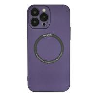 Newface iPhone 14 Pro Kılıf Jack Magneticsafe Lens Silikon - Mor