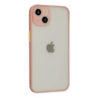 Newface iPhone 14 Kılıf Montreal Silikon Kapak - Pembe