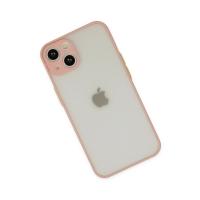 Newface iPhone 14 Kılıf Montreal Silikon Kapak - Pembe