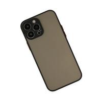 Newface iPhone 14 Pro Kılıf Montreal Silikon Kapak - Siyah