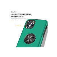 Newface iPhone 11 Pro Max Kılıf Elit Yüzüklü Kapak - Yeşil